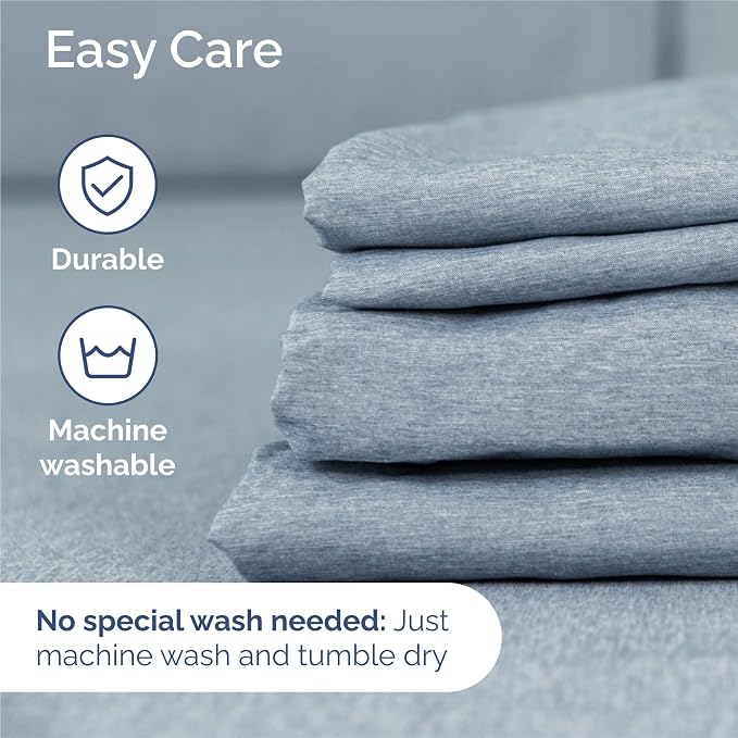 Split King Size 5 Piece Sheet Set - Image 6