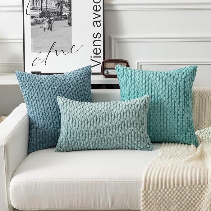 Kevin Textile 12x24 Inch Pillow Cover 1 Pack Boho Decorative Soft Striped - Image 6
