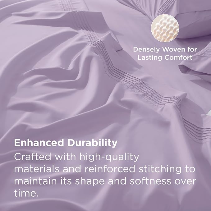 Bedsure Deep Pocket Queen Sheets Set - Image 6