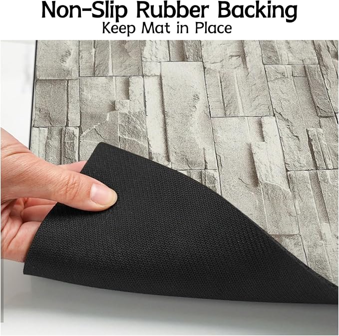 Pet Food Mats for Floor, Absorbent Dog Mat for Food and Water Dispenser Mat - Image 4