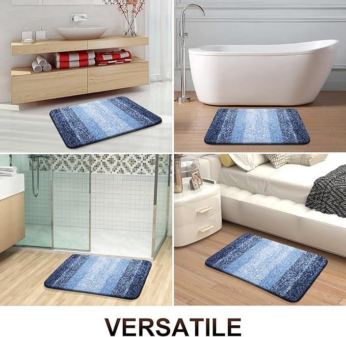 OLANLY Bathroom Runner Rugs 70x24, Extra Soft Absorbent Microfiber Bath Rugs - Image 6