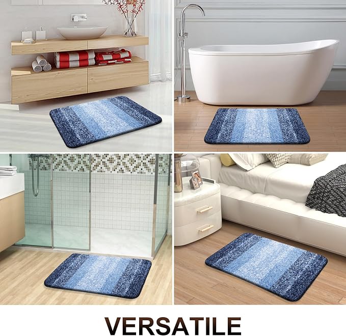 OLANLY Bathroom Runner Rugs 59x20, Extra Soft Absorbent Microfiber Bath Rugs - Image 6