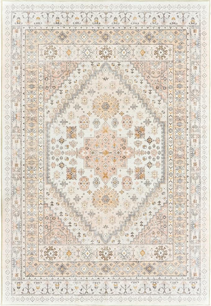 zesthome 6x9 Area Rug, Super Soft Washable Rugs - Image 2
