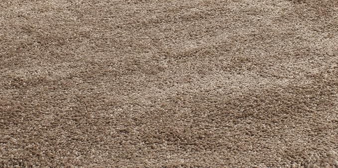 SAFAVIEH Milan Shag Collection 3' Round Dark Beige SG180 Solid Non-Shedding - Image 5
