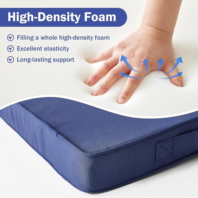 Outdoor Chair Cushions, Waterproof Patio Chair Cushions 24x24x4 Inch, Outdoor - Image 5