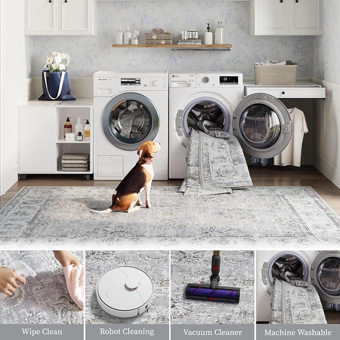 jinchan 9x12 Area Rugs for Living Room - Image 4