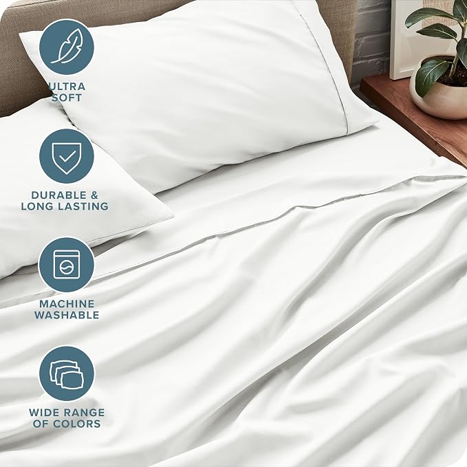 Bare Home Queen Sheet Set - Image 4