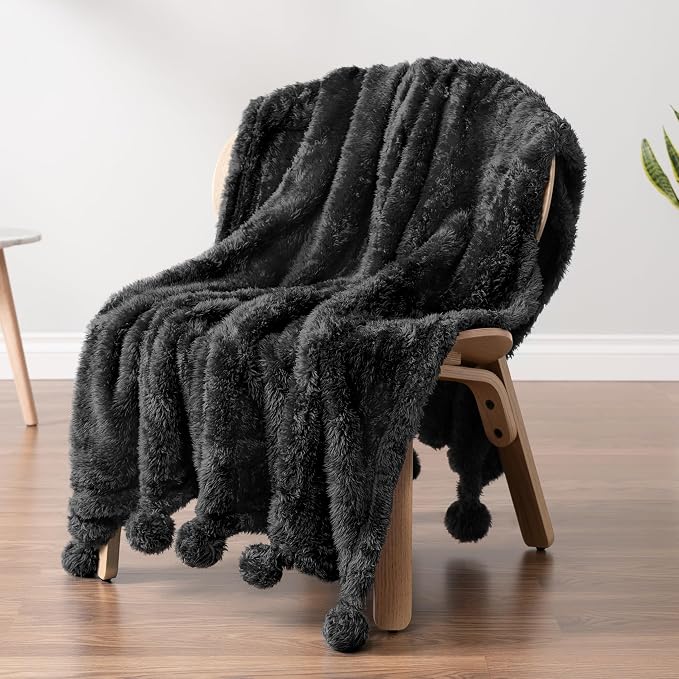 Pavilia Sherpa Throw Blanket - Image 6