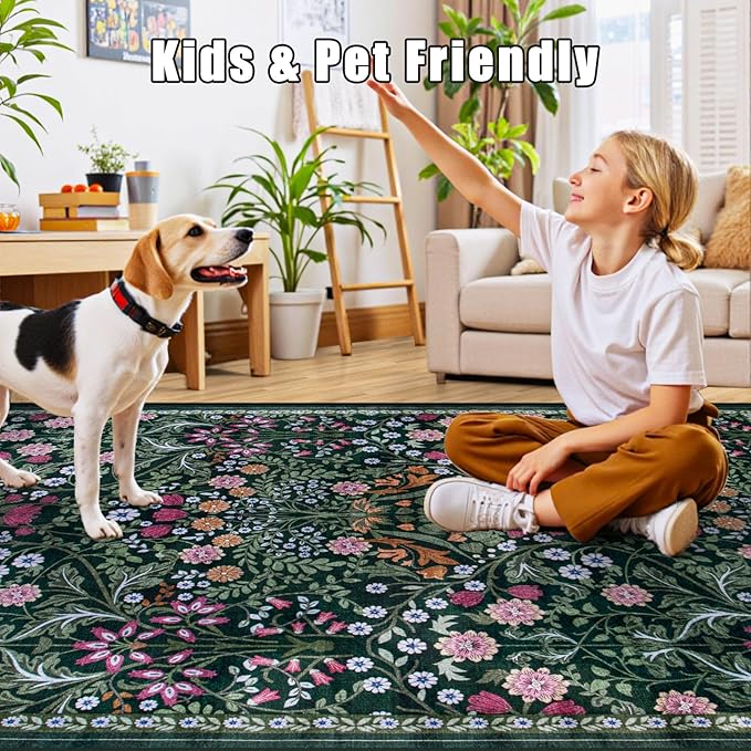 Runner Rug for Entryway: 2.6x8 Kitchen Rugs Non Slip Washable Ultra-Thin Soft - Image 9