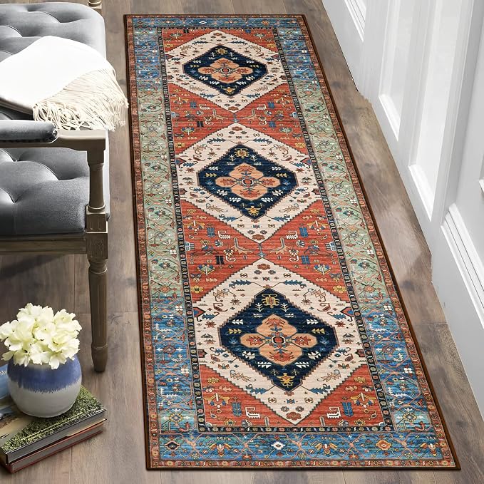 Lahome Boho 2x5 Hallway Runner Rug by Lahome