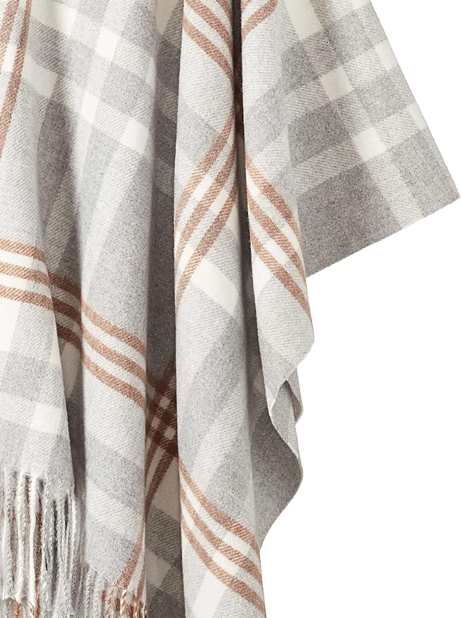 Breezy Lane Women's Shawl Wraps Warm Poncho Ruana Wrap Cardigan - Image 7