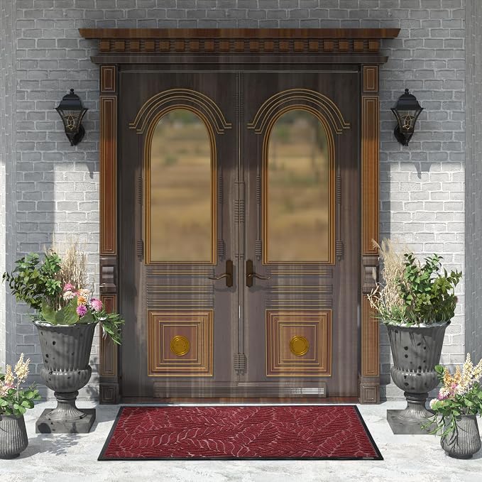 Yimobra 60x36 Large Door Mat Outdoor Indoor, All-Season Waterproof Door Mat - Image 3