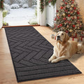 Tindbea Dog Mat for Muddy Paws, Absorbs Moisture Dirt Non-Slip Washable Mud Mat by Unknown