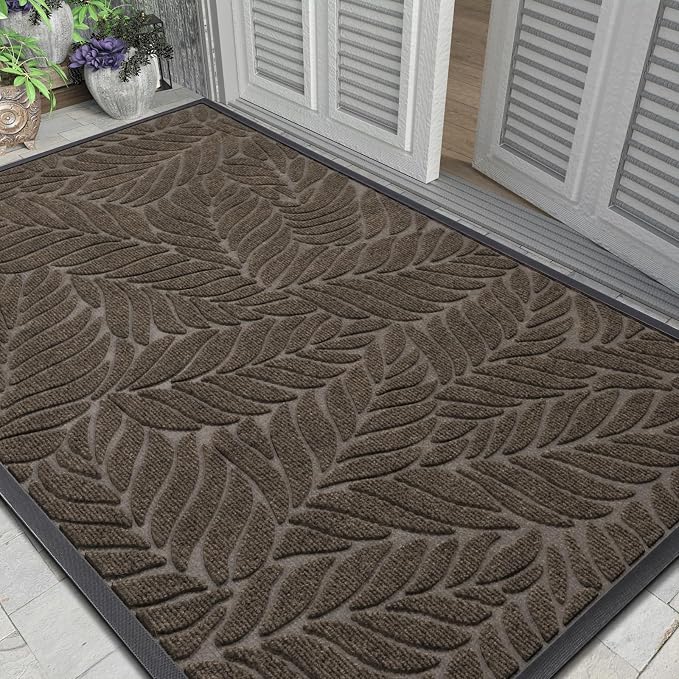 Yimobra 60x36 Large Door Mat Outdoor Indoor, All-Season Waterproof Door Mat by Yimobra