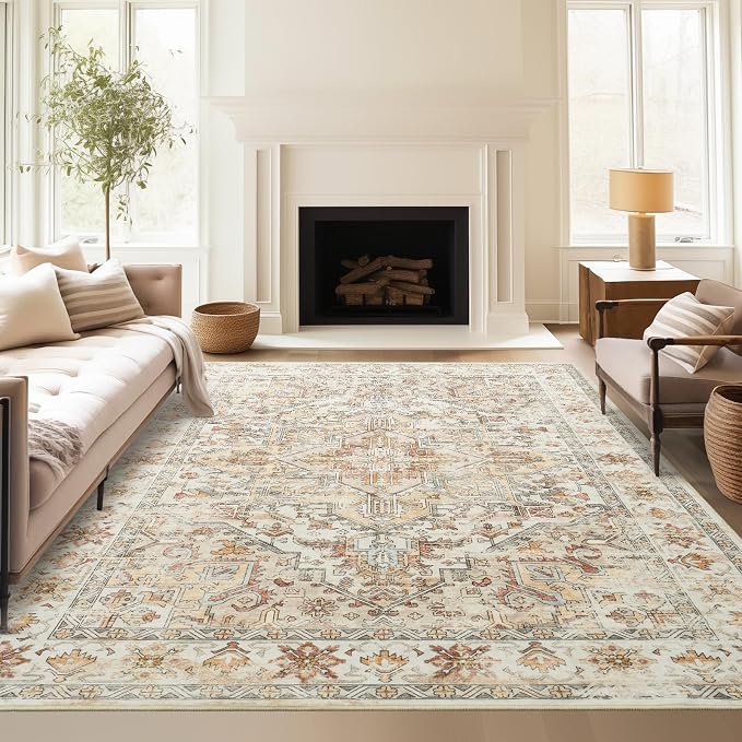 zesthome 5x7 Washable Rug-Stain Resistant Area Rugs - Image 3