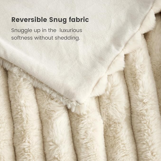 Cozy Bliss Faux Fur Throw Blanket - Image 7