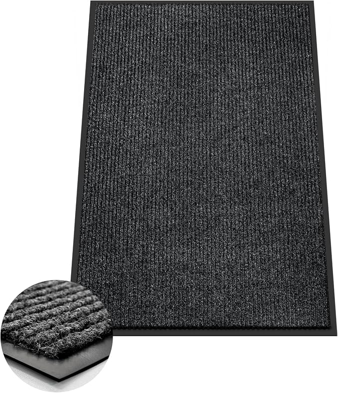 Azadx 2'x3' Front Door Mat Heavy Duty Indoor Outdoor Door Mat Non-Slip Backing by Azadx