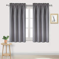 DWCN Grey Blackout Curtains for Bedroom – Rod Pocket Thermal Insulated Energy by DWCN