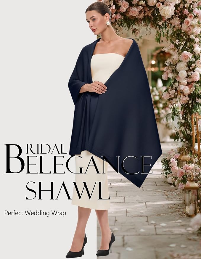 PULI Women's Pashmina Shawl Wraps - Image 2