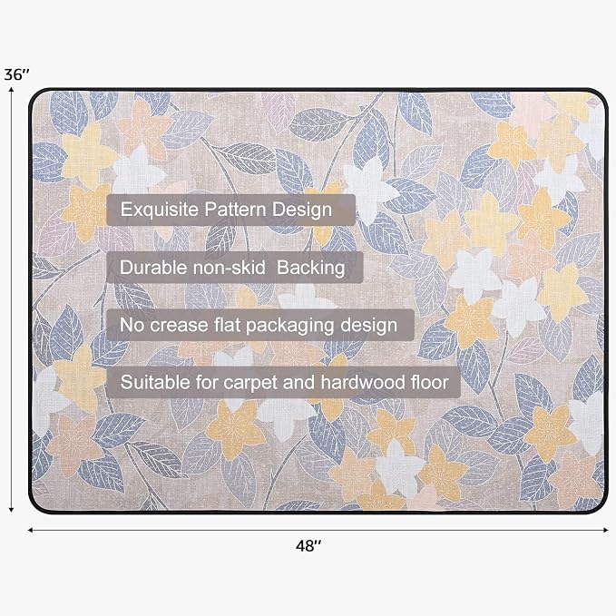 Placoot Office Chair Mat for Carpet & Hardwood Floors, Desk Chair Mat for - Image 2