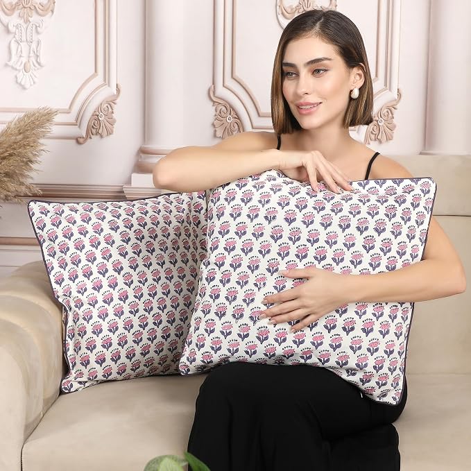 SheetKart Pure Cotton Throw Pillow Covers - Image 2