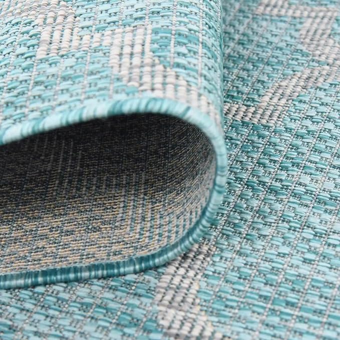 Unique Loom Outdoor Trellis Collection Area Rug - Image 6