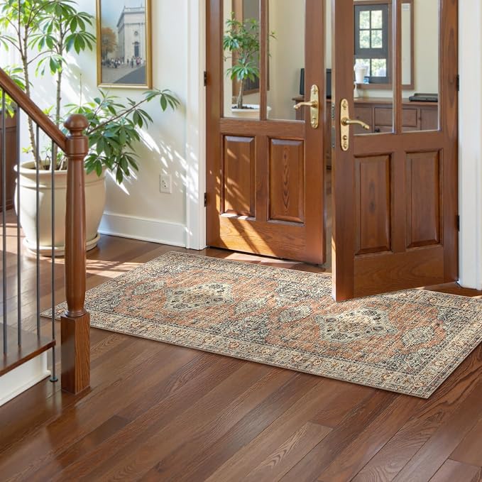 Lahome Oriental Washable Rug Runners - Image 2