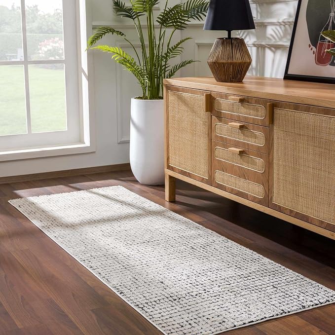 Hauteloom Keita Contemporary Mosaic Area Rug - Image 9