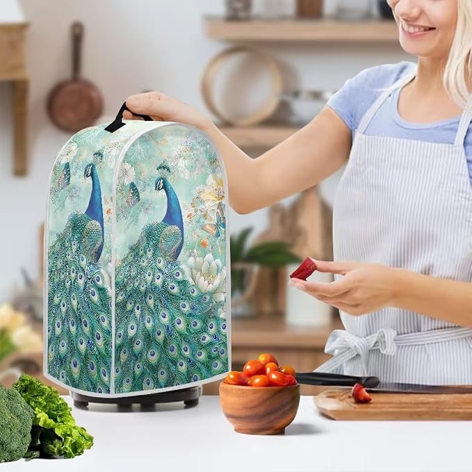 Peacock Small Blender Covers for Kitchen Counter - Image 2