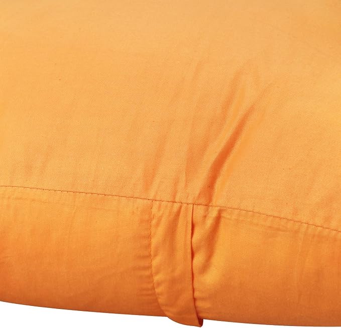 4-Pack 100% Cotton Comfortable Solid Decorative Throw Pillow Case Square - Image 9