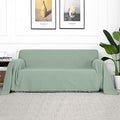 MYSKY HOME Couch Cover Sage Green Sofa Covers, Sectional Couch Covers by MYSKYHOME