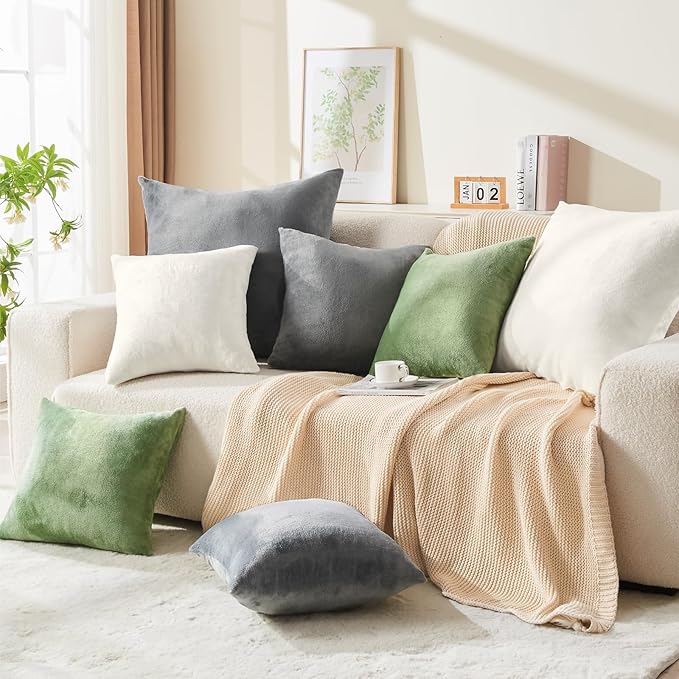 BEDELITE Velvet Pillow Covers 18x18 - Image 6