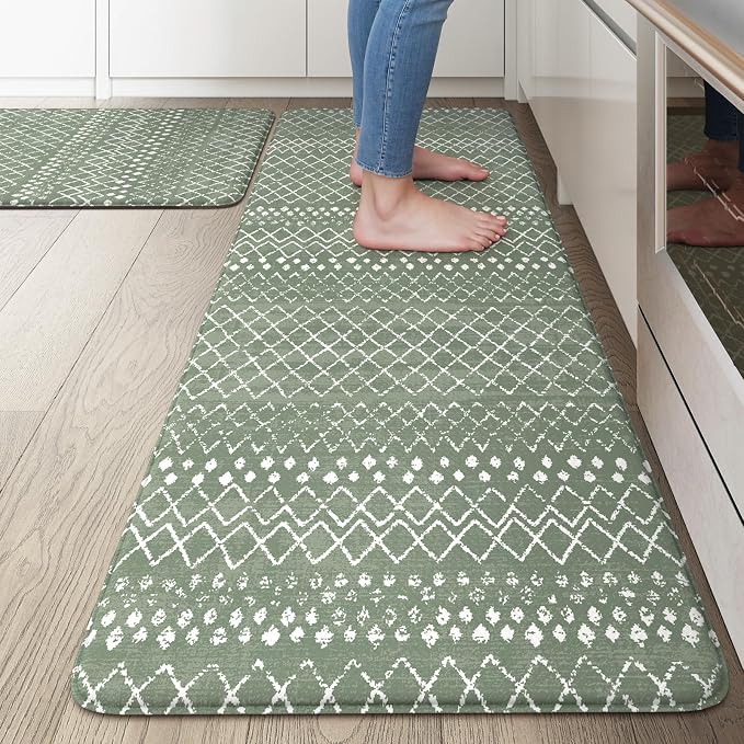 KIMODE Kitchen Anti Fatigue Mats, Memory Foam Kitchen Mats by KIMODE