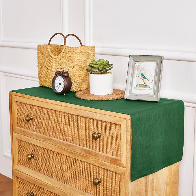 Solino Home Linen Table Runner 72 Inches Long - Image 9