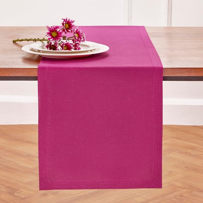 Solino Home Linen Table Runner 48 Inches - Image 2