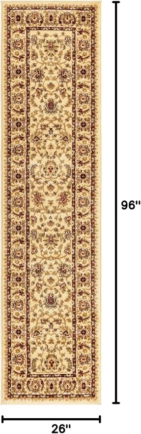Unique Loom Voyage Collection Traditional Oriental Classic Area Rug - Image 2