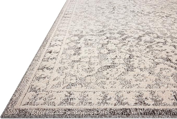 Loloi Magnolia Home by Joanna Gaines Gigi Collection GIG-01 Grey/Ivory 9'-2" x - Image 6