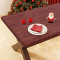 Smiry Rectangle Picnic Tablecloth, Waterproof Elastic Fitted Table Covers by Smiry