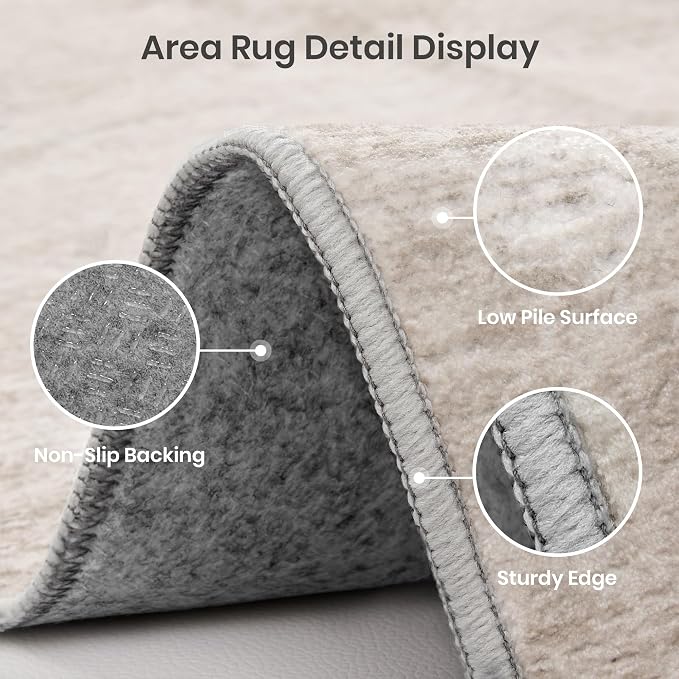 Valenrug Washable Rugs 8x10 - Image 4