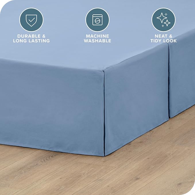 Bare Home Queen Bed Skirt - Image 2