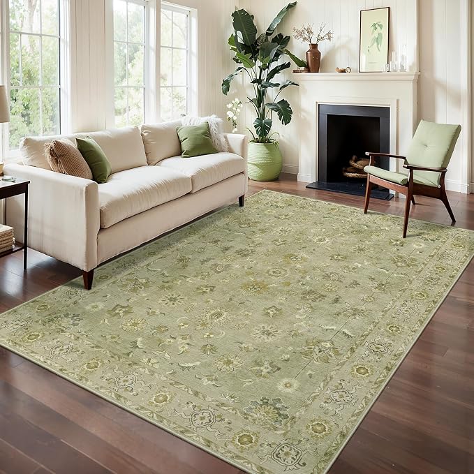 Tangsoo 5x7 Area Rug Washable Rugs - Image 7