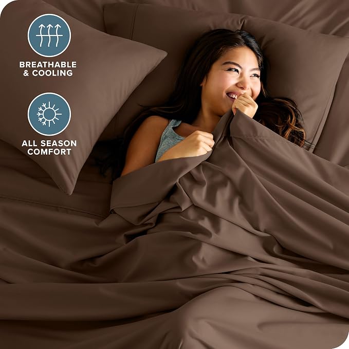 Bare Home Split King Sheet Set - Image 4