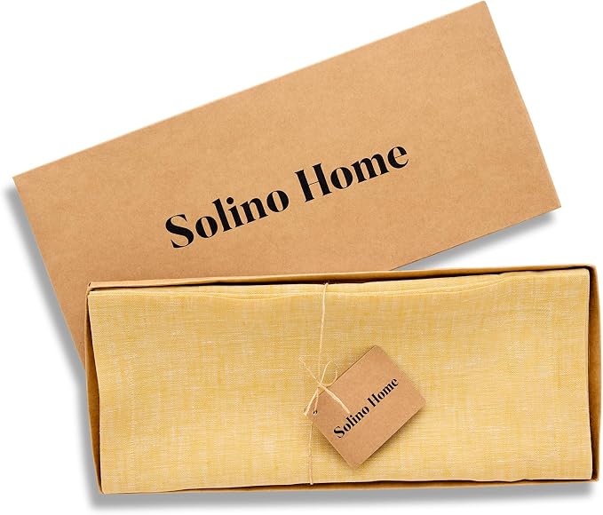 Solino Home Linen Small Table Runner 60 Inches - Image 5