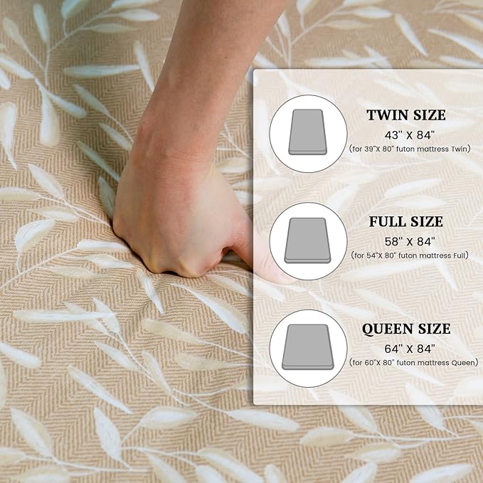 ZonLi Futon Mattress Cover Full Size - Image 2