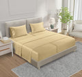 100% Cotton 800 Thread Count Breathable Split King Bed Sheets, Soft & Comfy by CHATEAUHOMECOLLECTION
