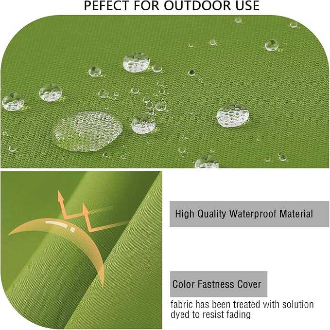 idee-home Outdoor Cushions for Patio Furniture, Outdoor Seat Cushion, - Image 6