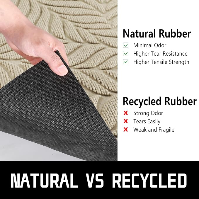 Yimobra 47x32 Large Door Mat Outdoor Indoor, All-Season Waterproof Door Mat - Image 7