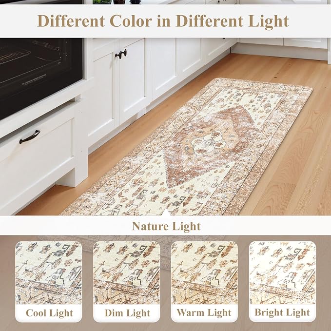 KIMODE Farmhouse Kitchen Mats, Anti Fatigue Kitchen Rugs Sets of 2, Non Slip - Image 9