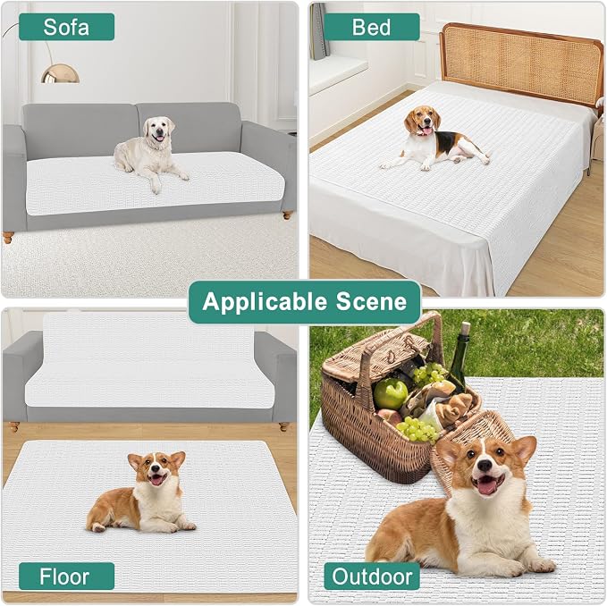 Foxdecor Couch Cover Sofa Covers Washable, Dog Bed Cover Couch Covers - Image 4