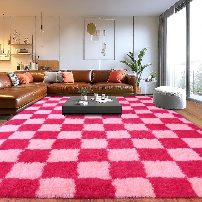 Area Rugs for Living Room, Soft Shaggy Carpets for Living Room, Fuzzy Rugs for by Isdook